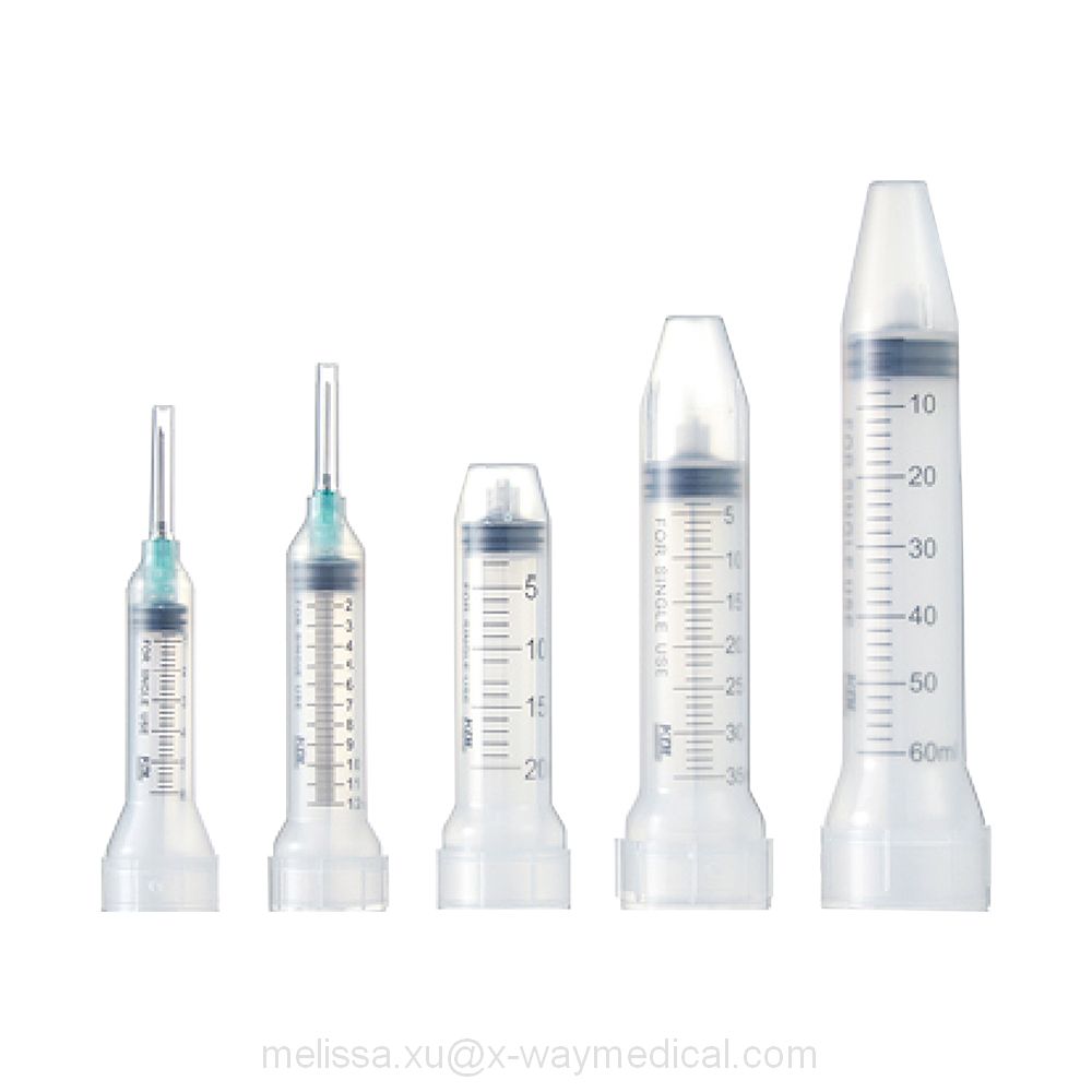 3ml 5ml 10ml 20ml 30ml 60ml medical Veterinary Syringes, PP animal puncture and injection syringes with without needles