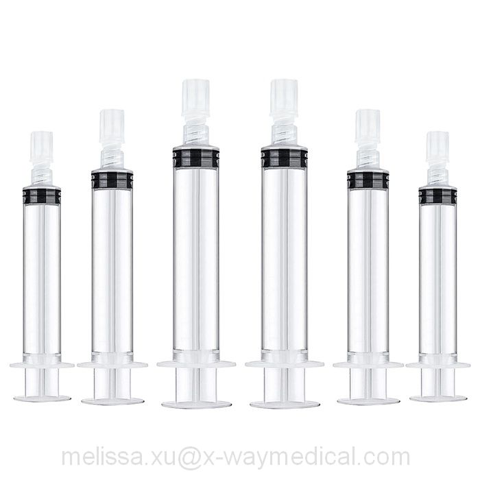 salient Pre-filled flush syringe, 3ml 5ml 10ml luer lock catheter and drug injection washing flushing prefilling syringes