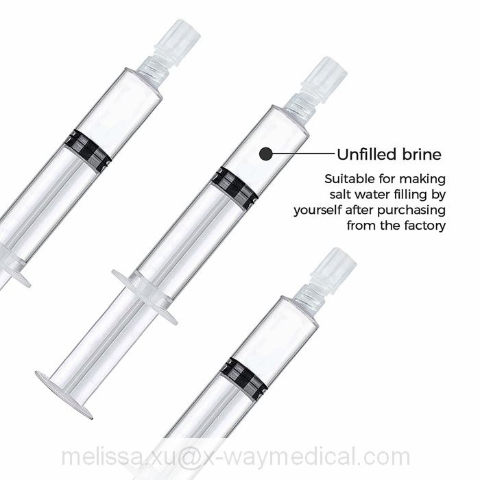 salient Pre-filled flush syringe, 3ml 5ml 10ml luer lock catheter and drug injection washing flushing prefilling syringes