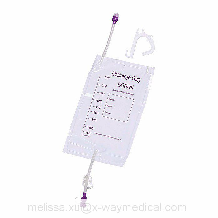 Nutrition management 1000ml enteral feeding bag, durable EVA nutrient collection container bag