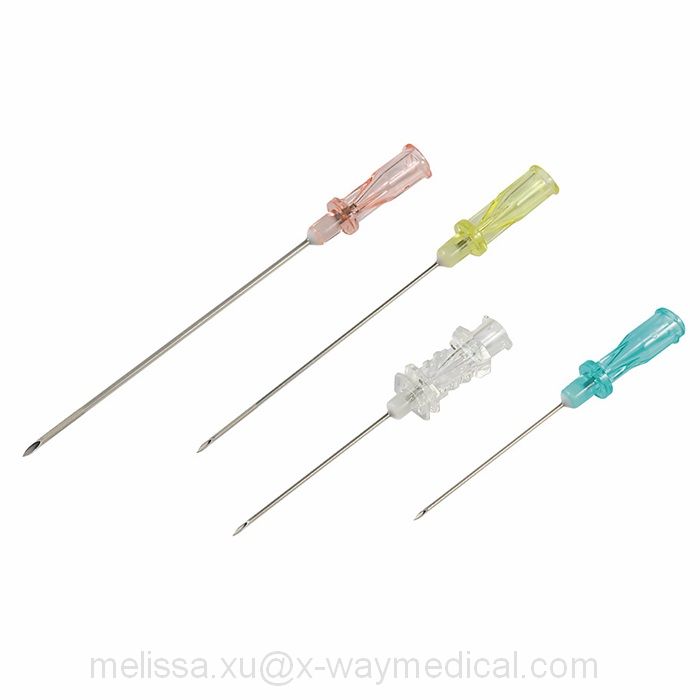 14g 15g 18g 20g 21g 22g 24g 25g sharp Seldinger Needle with luer lock adapter 9cm 15cm 20cm