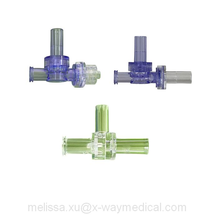 Male female luer lock to tube check valve connector for connecting tube, 2.4mm 3.0mm OD anti-reflux back flow prevention adapter valve