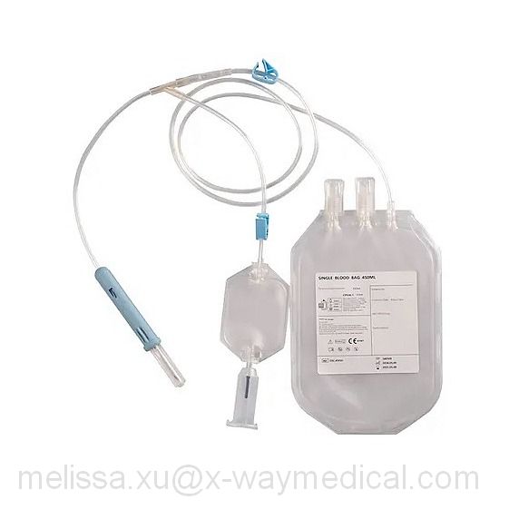 150ml 250ml 500ml Blood sampling collection bag, single double triple closed system storage transfusion CPDA-1 Anticoagulation primary bag