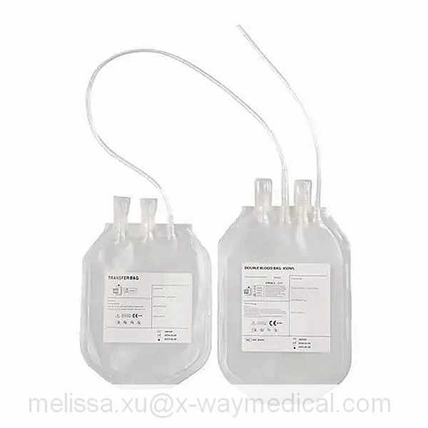 150ml 250ml 500ml Blood sampling collection bag, single double triple closed system storage transfusion CPDA-1 Anticoagulation primary bag