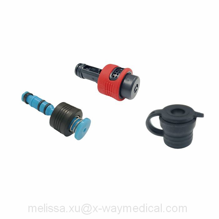 Disposable Endoscope Valves Set, adapter and caps for Fujifilm Olympus and Pentax