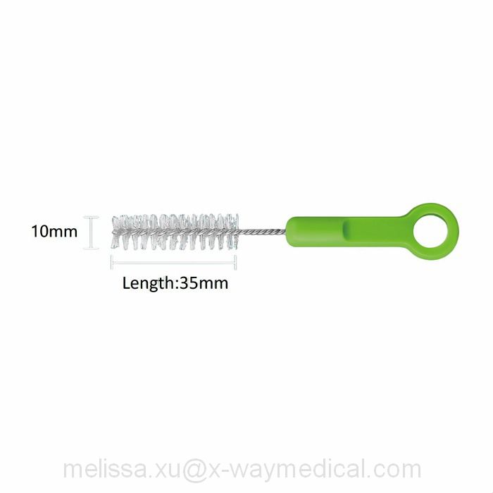 Diameter 10mm length 35mm 33mm Port Hole Brush, Water vapor button cleaning brushes