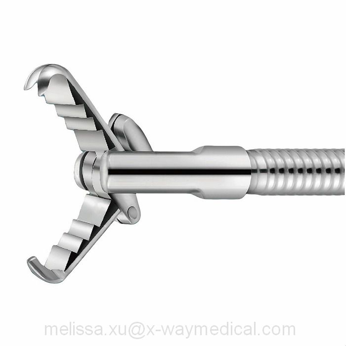 Disposable Alligator Jaw Pelican sharp flat large object grasping forceps, Rat tooth Foreign body sampling clamp forcep for choledochoscope Bronchoscopy Gastroscopy Urology