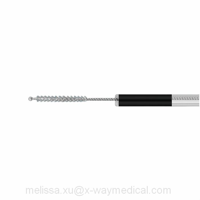 Straight Endoscopic tissue sample specimen retrograde cell collection Cytology Brush, 2.4mm 2100mm Double lumen ERCP cytobrush Cyto scrubbing brushes