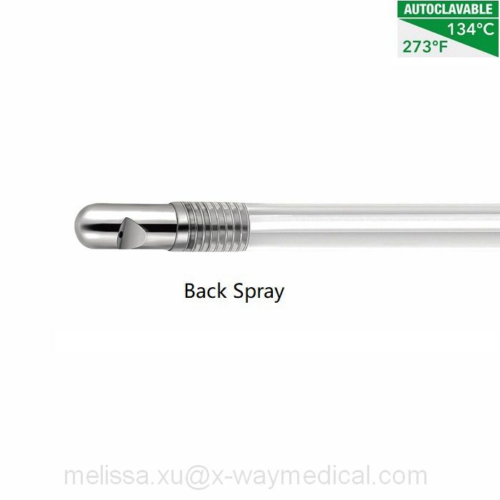Disposable Reusable 1.8mm bronchoscope Dyes hemostatic drugs Fog mist spray catheters, linear Conventional lavage spraying flushing pipe