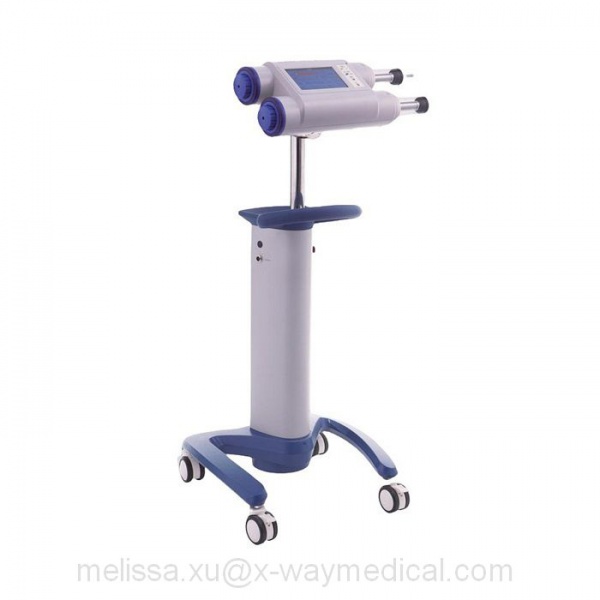 2-200ml SinoPower-D Dual head channel scan enhanced CT examination injector, diagnosis contrast media injection machine with saline flushing