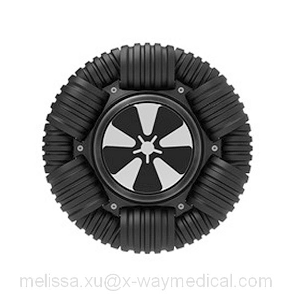 Intelligent smart robot Electric omnidirectional wheel, 360 degree freely rotation dynamoelectric business service robot casters
