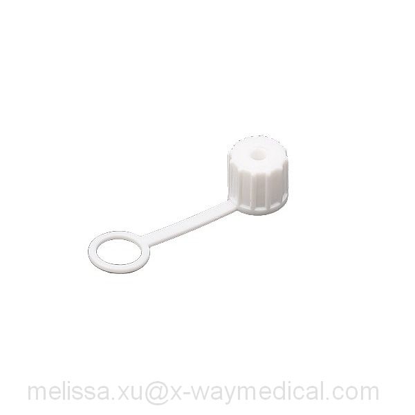 Medical Sterilization single and double function Dust cap, colors female and male luer lock connector protection covers caps