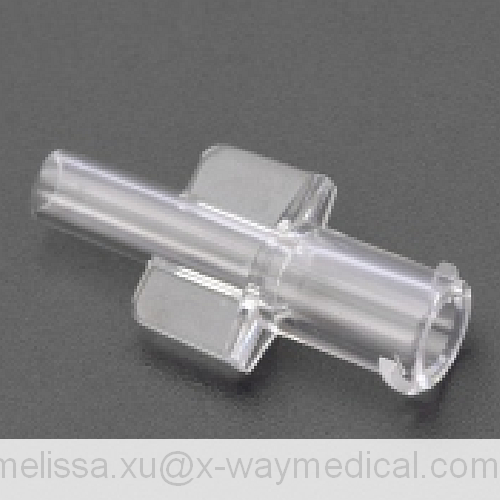 Medical tube female luer lock connector with wing for 2.0mm 2.4mm 2.7mm 3.0mm 3.3mm 4mm 4.5mm 5.0mm tubing adapter joint
