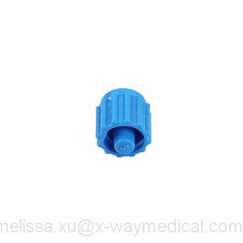 Medical Sterilization single and double function Dust cap, colors female and male luer lock connector protection covers caps