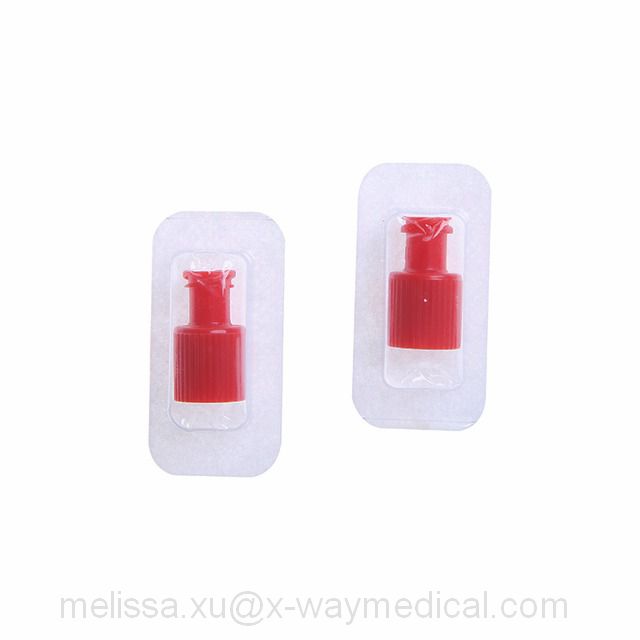 Medical Sterilization single and double function Dust cap, colors female and male luer lock connector protection covers caps