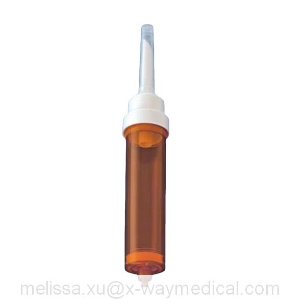 Medical non-vented IV infusion blood assembled drip chamber with filter, 40mm vented spike chamber assemblies with cap 20 60 15 10 drops