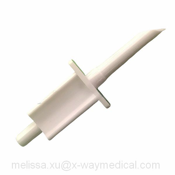 IV infusion Female luer lock slip Vented spike assemblies, Flushing device irrigator irrigation syringe non-vented spikes to tube 4mm 5.5mm 6mm 7.5mm