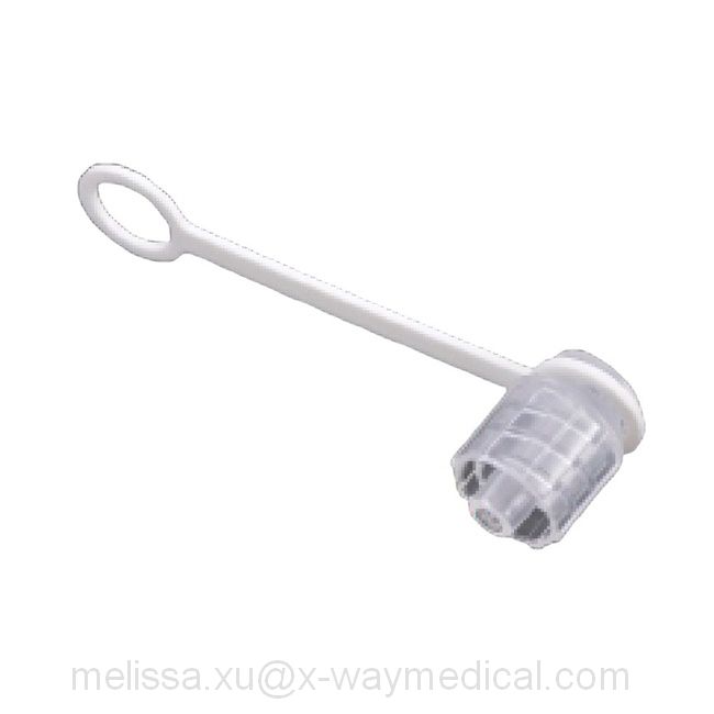 Medical Male luer cap with Straps, hangers ropings for 5.2mm 5.8mm 6.4mm tube end sling for covers plugs adapter connectors