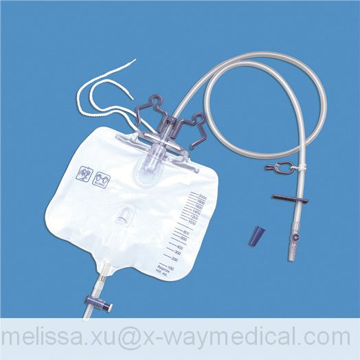 2000ml high quality anti-backflow Luxury Urine Bag, 4000ml TUR urinary anti-reflux bladder irrigation drainage collection bags