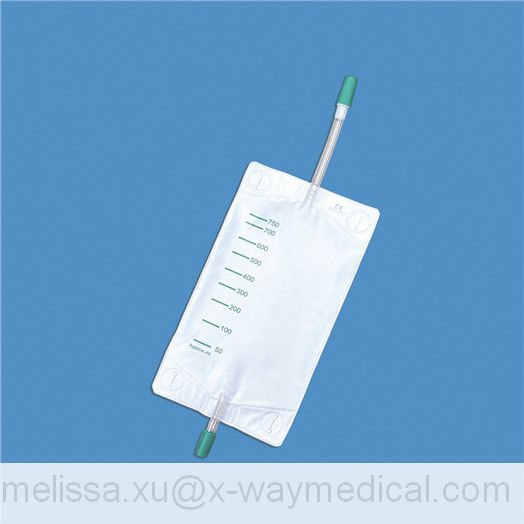 500ml Thigh gaiter Gaiter type anti-reflux drainage bag, 750ml 1000ml leg irrigation liquid wasted collection bags