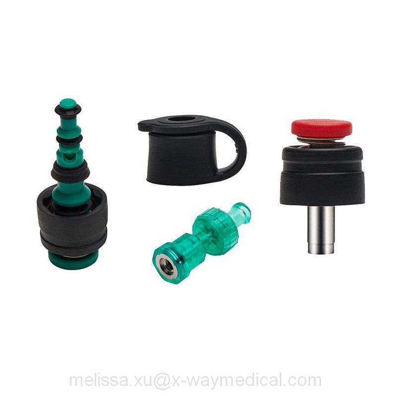 Built-in Back Flow Prevention Endoscopic Lens Tissue Cleaning Junction Connection Device, Endoscope Fujifilm 700 Series Water Jet Connector and Biopsy Valve