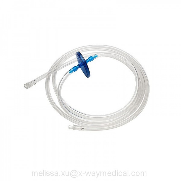 6.4mm 9.7mm Endoscope air oxygen dioxide gas CO2 Source Tube with CO2 insufflator adapter filter, hybrid cleaning water bottle cap irrigation tubing pipe line for Fuji film Pentax Olympus BBraun Fresenius
