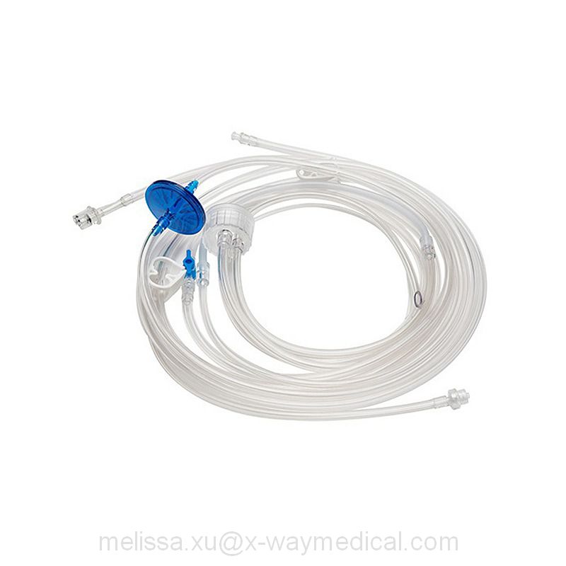 6.4mm 9.7mm Endoscope air oxygen dioxide gas CO2 Source Tube with CO2 insufflator adapter filter, hybrid cleaning water bottle cap irrigation tubing pipe line for Fuji film Pentax Olympus BBraun Fresenius