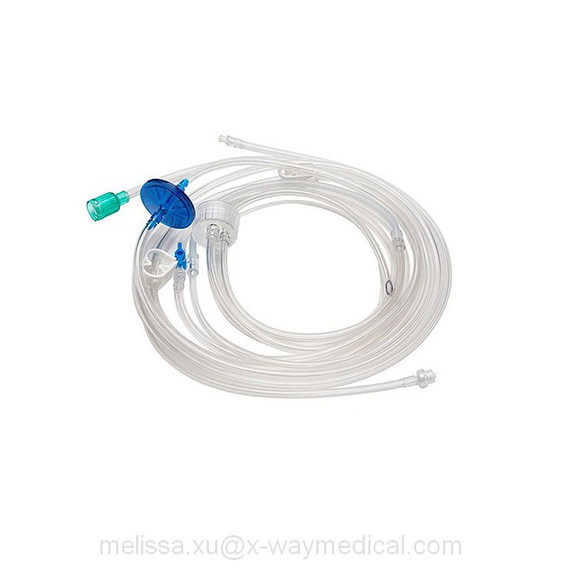 6.4mm 9.7mm Endoscope air oxygen dioxide gas CO2 Source Tube with CO2 insufflator adapter filter, hybrid cleaning water bottle cap irrigation tubing pipe line for Fuji film Pentax Olympus BBraun Fresenius