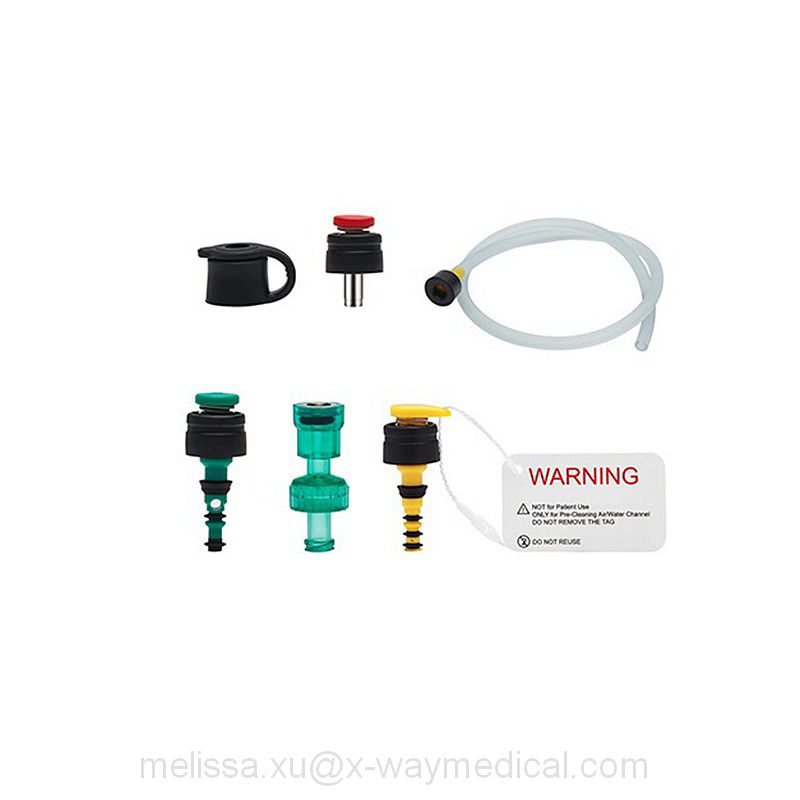 Endoscopic Pre-cleaning Suction Cleaning Adapter, Endoscope air sterile water channel pre-cleaning aspiration tubing pipe line for Olympus Fujifilm Fuji Film 700 600 500 