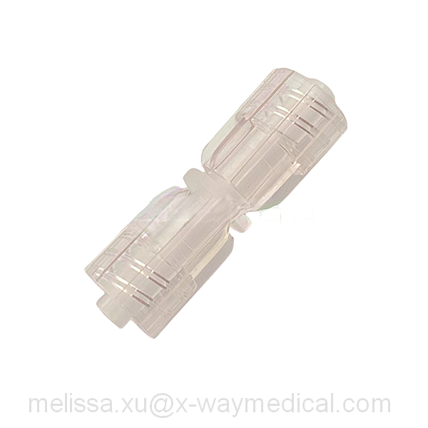 Medical rotary male to male luer lock connector, rotation joint adapter pin fitting to tube diameter 2.5mm 3.4mm 4.0mm 4.5mm tubing