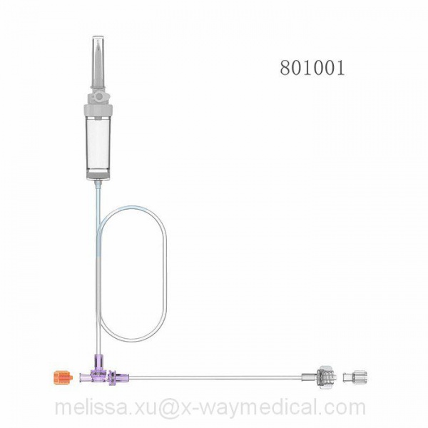 High pressure CT MRI contrast media imaging injection tubing systems, Angiographic injector saline precision inject tube with drip chamber or spike filter