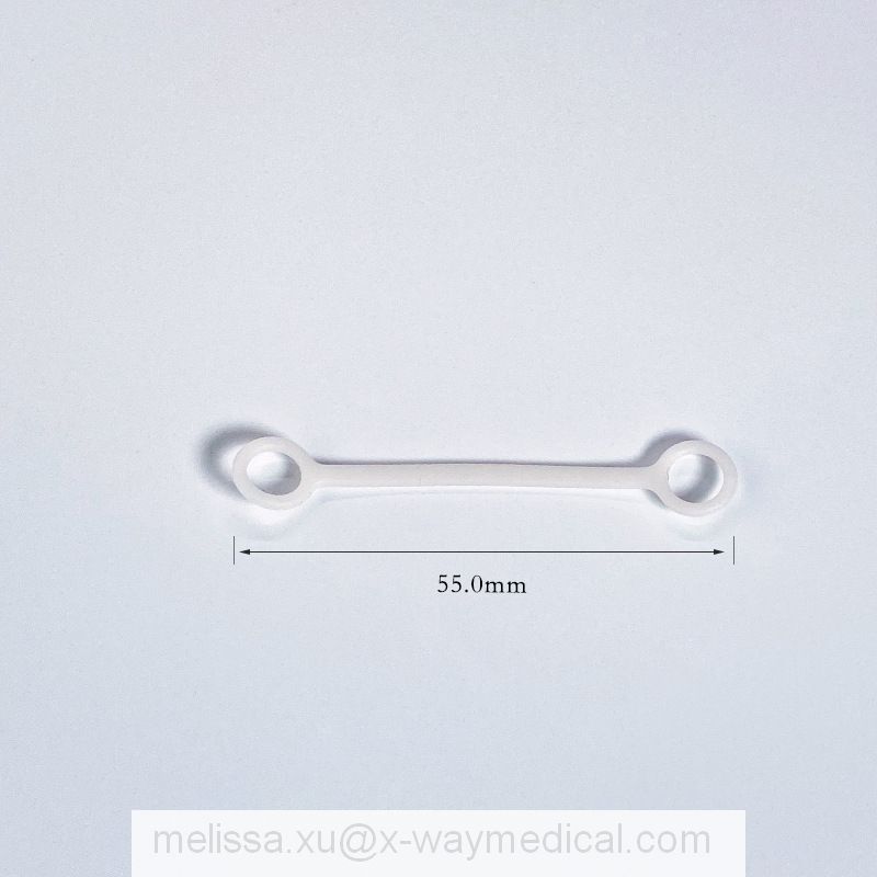Length 55mm Medical TPR Jointing Belt, Connective Band Pylleybank Link Belt for Caps and Connectors