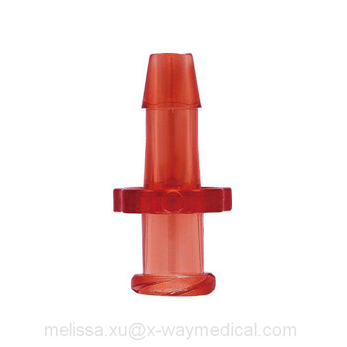 Medical 1.6mm 2.4mm 3.2mm 4.0mm 4.4mm 4.7mm 6.4mm male luer lock barbed connector, stepped barb luer adapter