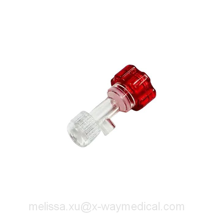 Medical 0fr - 12fr 7fr - 17fr 0.2 Inch 5mm Sideport Large Bore Lumen Locking Control T Valve, Threaded Flare Connector 11183 Tuohy Borsts T-Connector