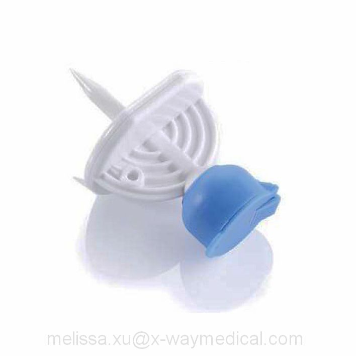 Medical Steel needle-free Plastic Puncture drug transfer device, 13mm 20mm penicillin vials ampoules bottle container mixing adapter