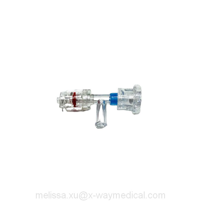 Rotary Short-body 0.118” 3mm 0Fr – 9Fr 9F FLO30 hemostasis valve, swivel FLO 30 short body adapter male luer lock Tuohy borst adapter 80330