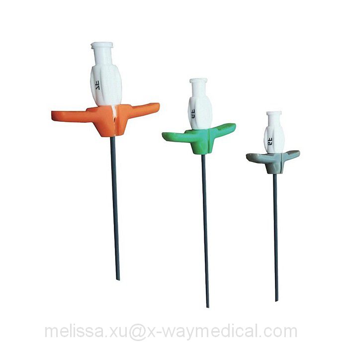 Peelable tear away introducer sheath, peel away catheter Cardiology peel-away sheaths removing device with tapered vessel dilator 5F 6F 7F
