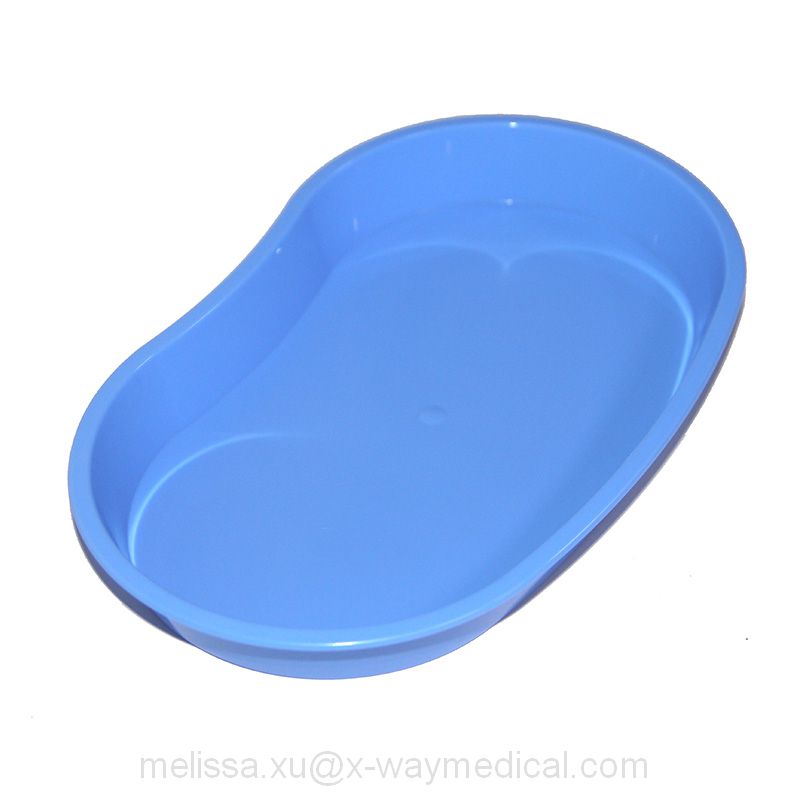 250ml 500ml 700ml Disposable Kidney Dish, 800ml 1000ml Polypropylene Single Use Curved Kidney Basin Plate Disk with Graduation Scale Spout Mouth