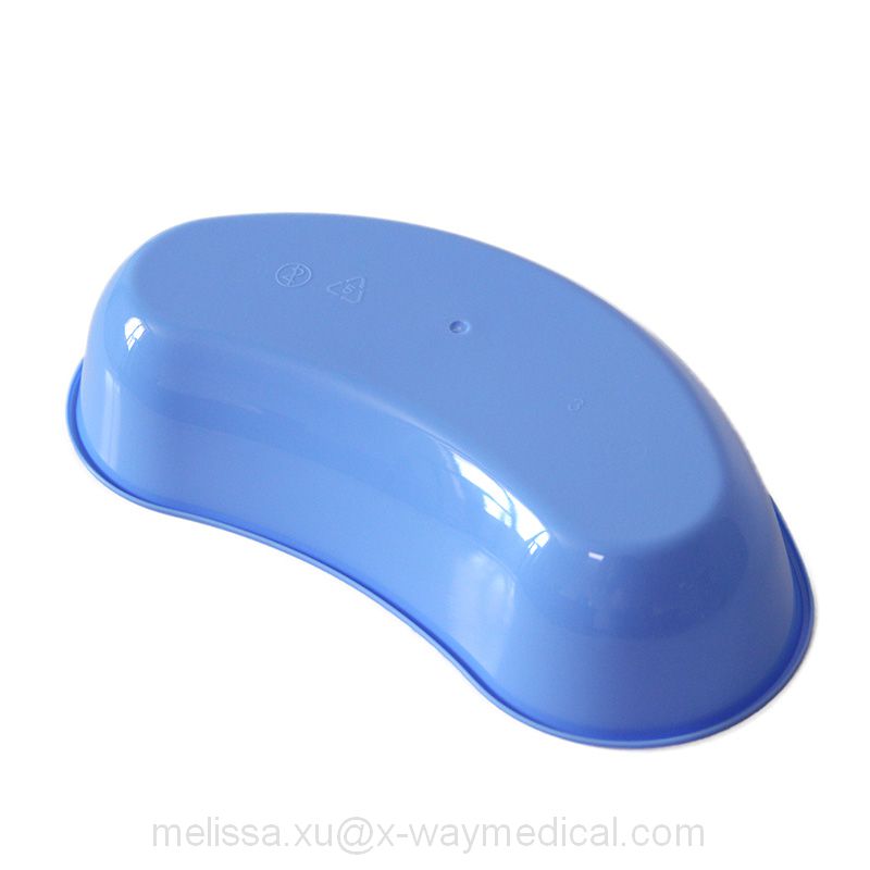 250ml 500ml 700ml Disposable Kidney Dish, 800ml 1000ml Polypropylene Single Use Curved Kidney Basin Plate Disk with Graduation Scale Spout Mouth