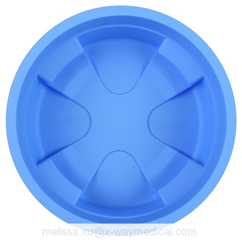 2500ml 4500ml CE Approved disposable medical guidewire pot and basin, ISO qualified guide wire bowl tray dish plate and tub
