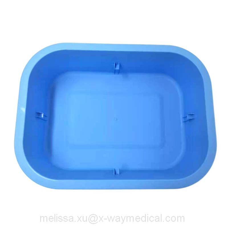 2500ml 4500ml CE Approved disposable medical guidewire pot and basin, ISO qualified guide wire bowl tray dish plate and tub
