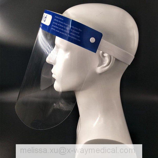 Hospital Medical Disposable Isolation Shield Mask, Clinic Bacterial Virus Facial Protection Cover Protective Covers