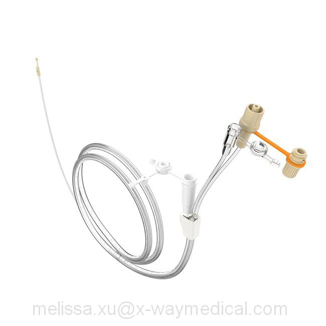 60 days indwelling Durable Radiopaque Enfit Nasogastric Feeding Tube, DEHP Latex free enteral irrigation and Nutritional tubing catheter