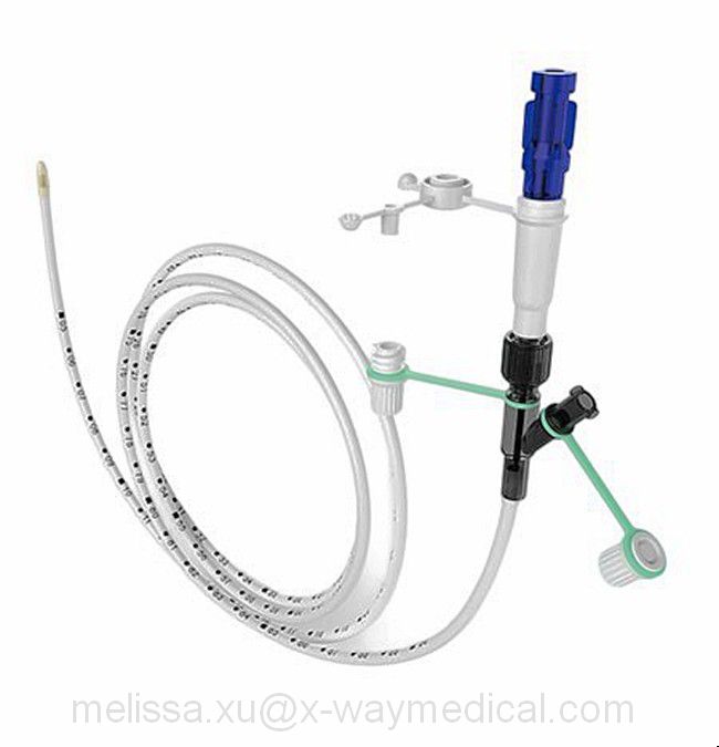 60 days indwelling Durable Radiopaque Enfit Nasogastric Feeding Tube, DEHP Latex free enteral irrigation and Nutritional tubing catheter