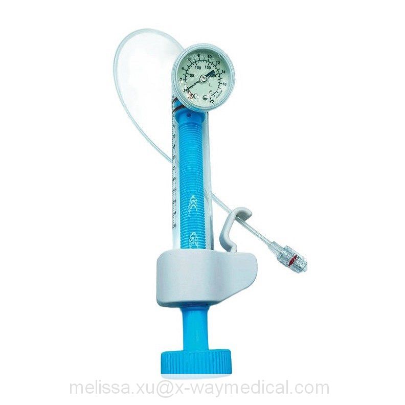 Medical 40ml 60ml Vascular Balloon Inflating Device, Vascular Catheter Expansion Pressure Pump Expanding Tool