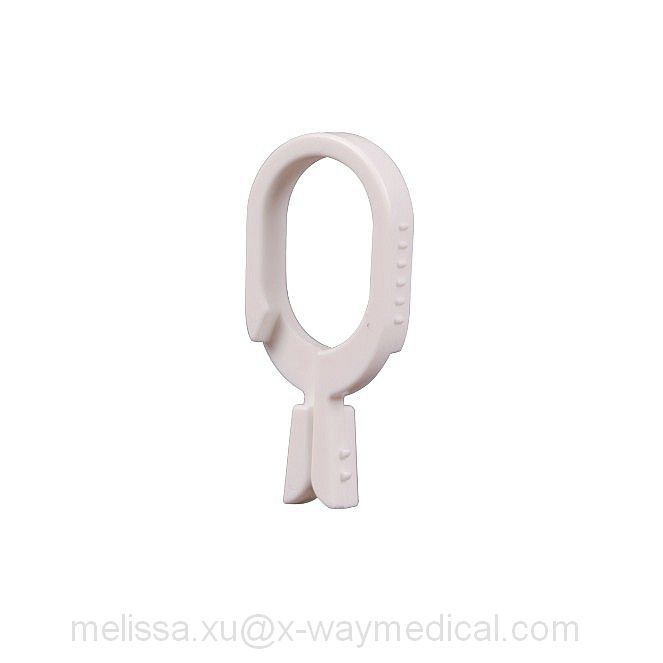 Medical disposable Urine bag high quality Sheet clip dark blue 34001, sheet clamps clips