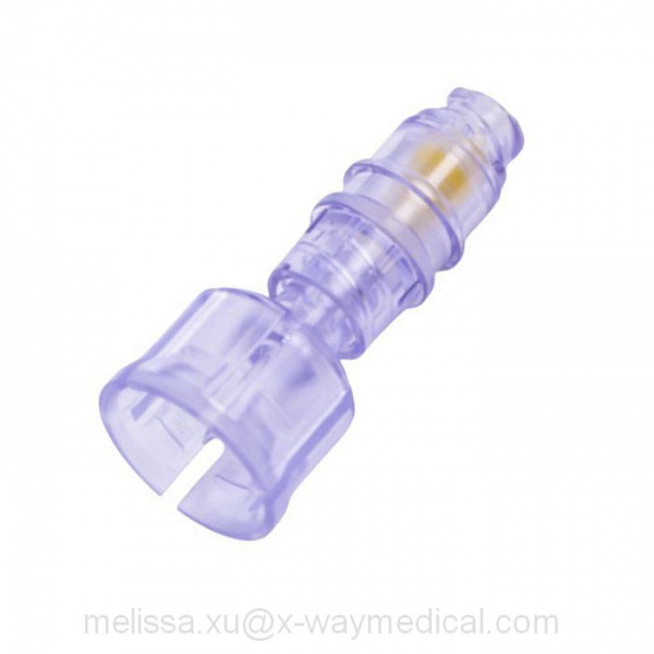 IV Infusion Bag Spike Quick Lock Closed Transfer Device, Toxic Medication Drawing Gravity Delivery Syringe to Vial Adapter Connector