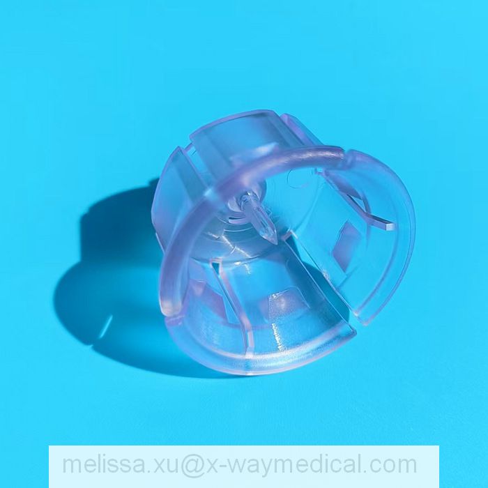 Medical 13mm 32mm Penicillin Vial Connector for Poisoned Medication Chemotherapy Medicine, 20mm Small Bottle to Syringe Quicklock Vial Adapter Adaptor