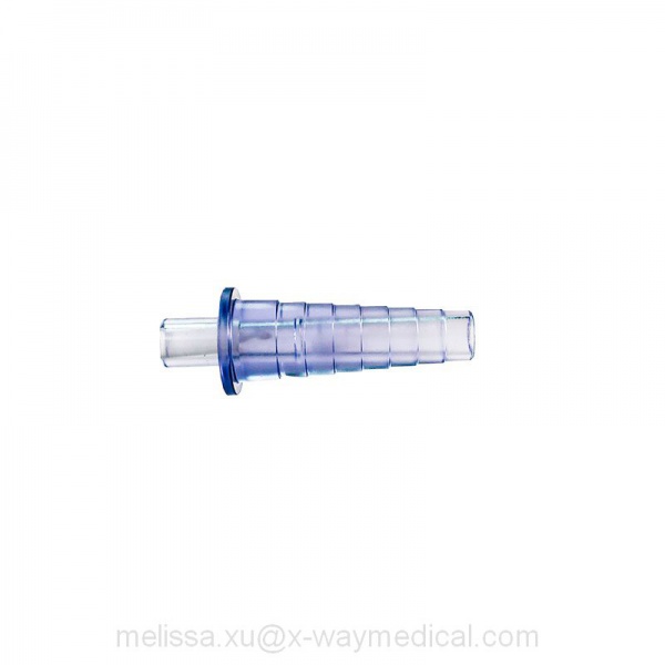 Medical Cone Pagoda Shape Luer Lock Irrigation Flushing Pipe Joint Adapter, Conicalness Flush Tubing Connector