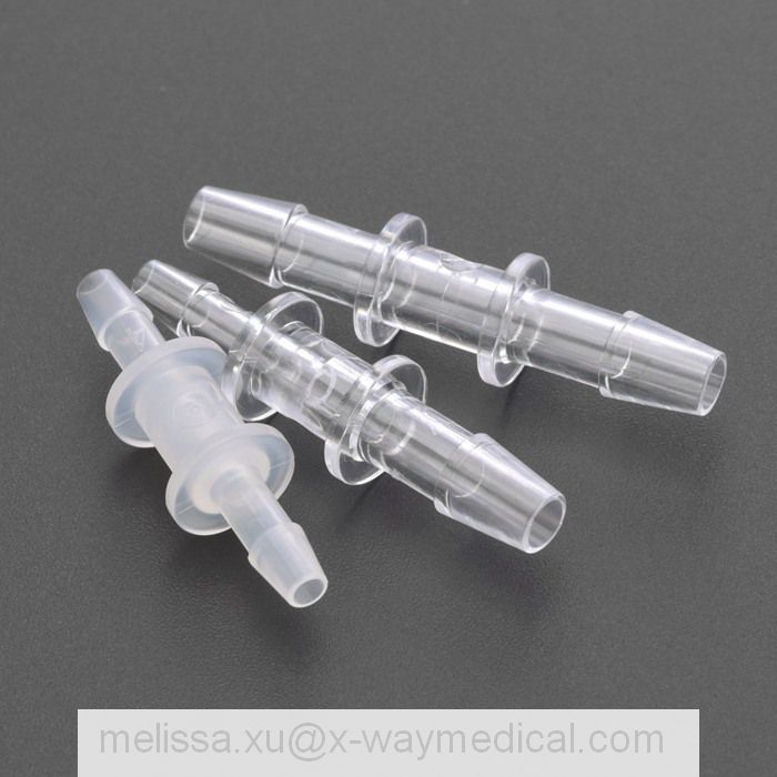 Double ended Reducer hose connector with barb for soft extension tube, diameter reducing straight stepped double-end connecting tubing joint pipe adapter